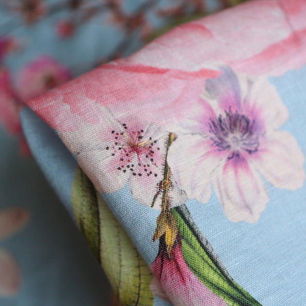 Pastel Botanica - Printed Linen