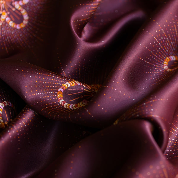Sequin Sparkle - Liberty Belgravia Silk Satin
