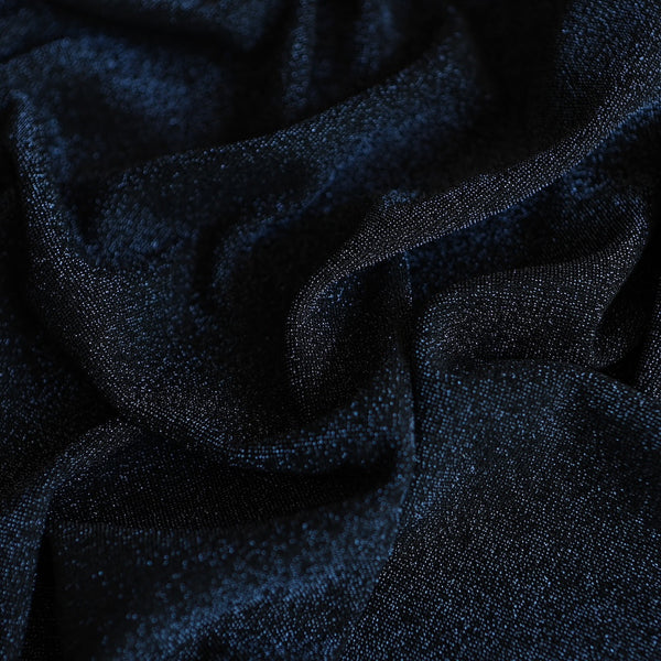 Lurex Jersey Navy