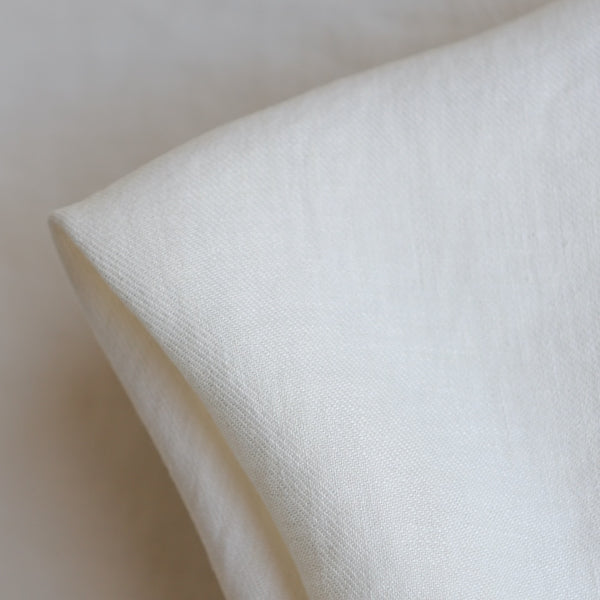 Zoe Ivory Linen Twill