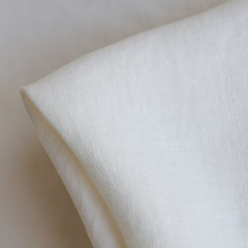 Zoe Ivory Linen Twill