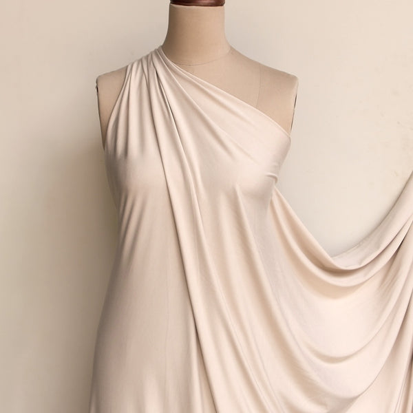 Bamboo Jersey Knit - Sandstone (265gsm)