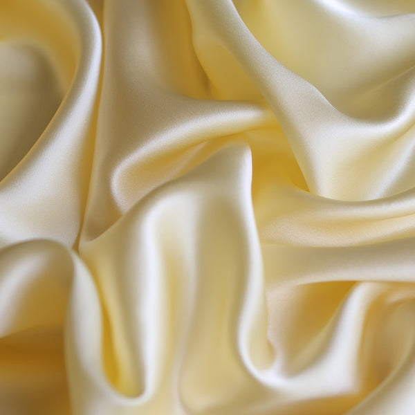 Lemon Silk Satin - 19mm