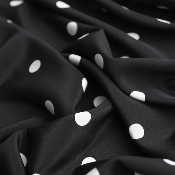 Stefania Spot Nero Silk CDC