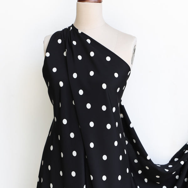 Stefania Spot Nero Silk CDC