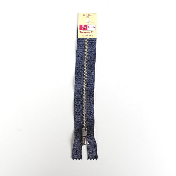 Birch - Trouser Zipper - 15cm