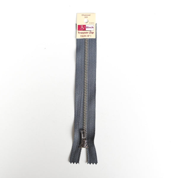 Birch - Trouser Zipper - 15cm