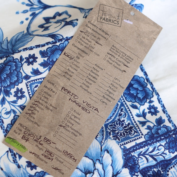 Porto Vista Washed Linen