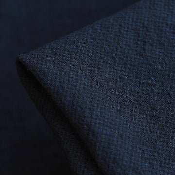 Lumi Navy/Black Yarn Dyed Check