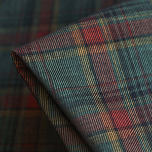 Aiko Green/Rust Corduroy