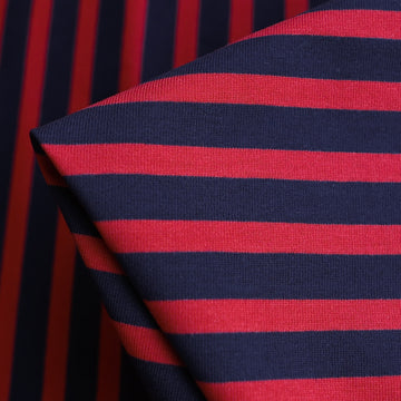 Shikku Stripe Navy/Red