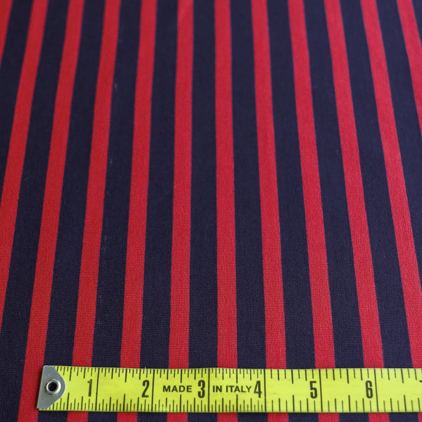 Shikku Stripe Navy/Red