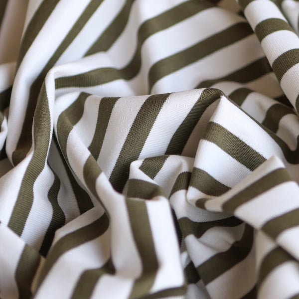 Shikku Stripe Off White/Phosphorite
