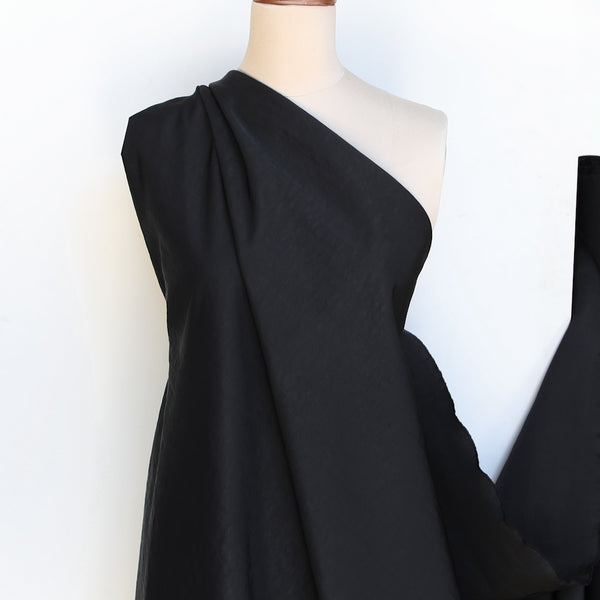 Remnant of Zaza Black Nylon Twill