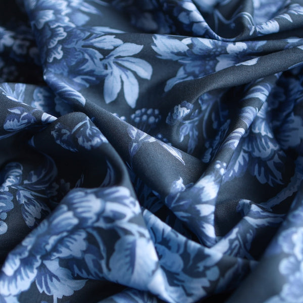 Regency Trail Navy - Bridgerton Collection  - Liberty Tana Lawn™