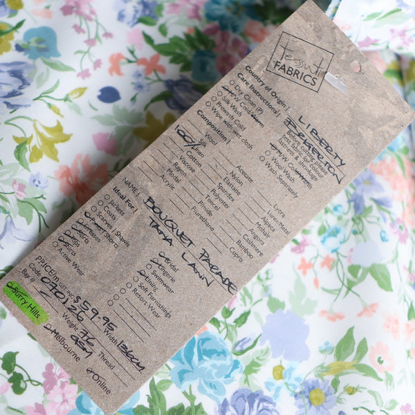 Last Chance of Bouquet Parade - Bridgerton Collection  - Liberty Tana Lawn™