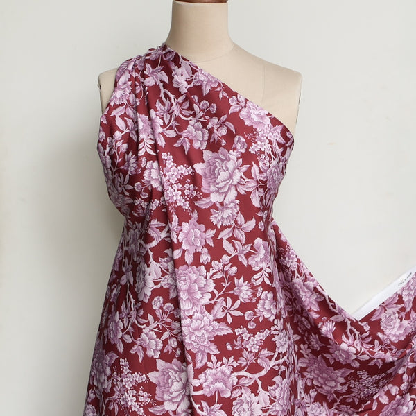Regency Trail Plum - Bridgerton Collection  - Liberty Tana Lawn™