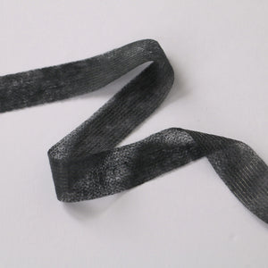 20mm Straight Fusible Stay-Tape - Charcoal (5m, 10m or 100m)