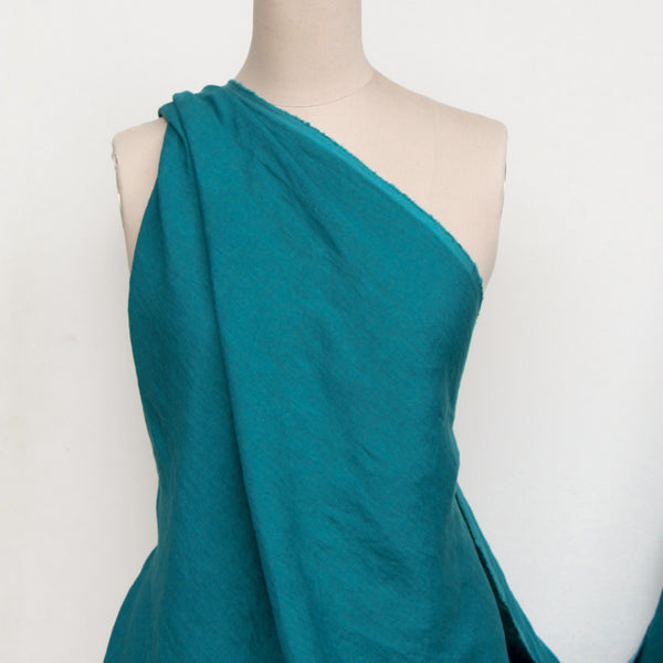 Linford Teal Washed Linen