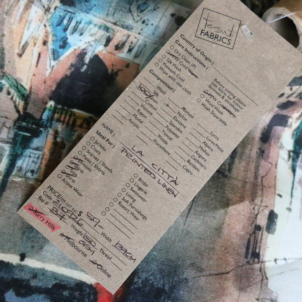 La Città Printed Linen