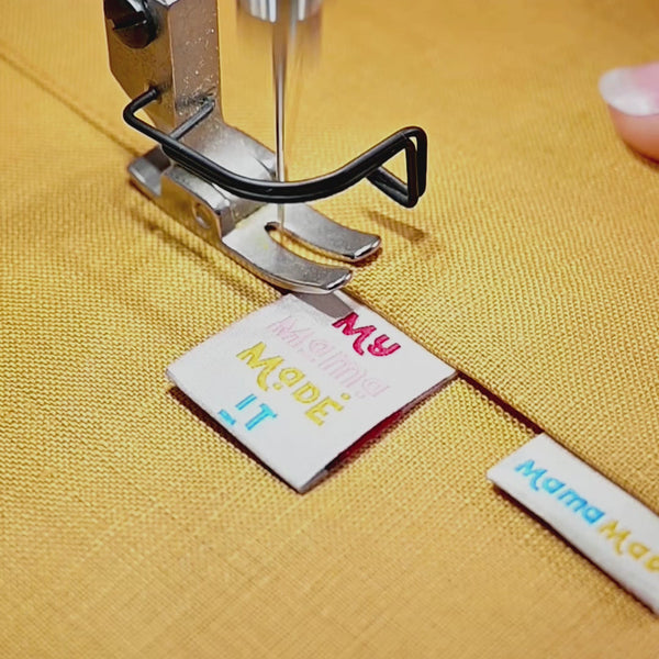 KATM Woven Labels - "My Mama Made It" - woven sewing labels 6 Pack