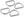 Prym - 25mm D Rings - Silver