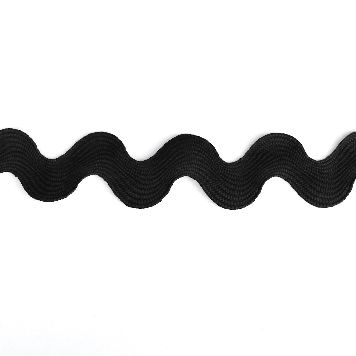 Giant Ric Rac Trim - Black - 38mm