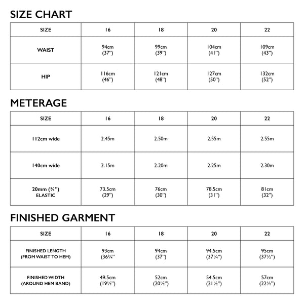 Demi Pants Pattern