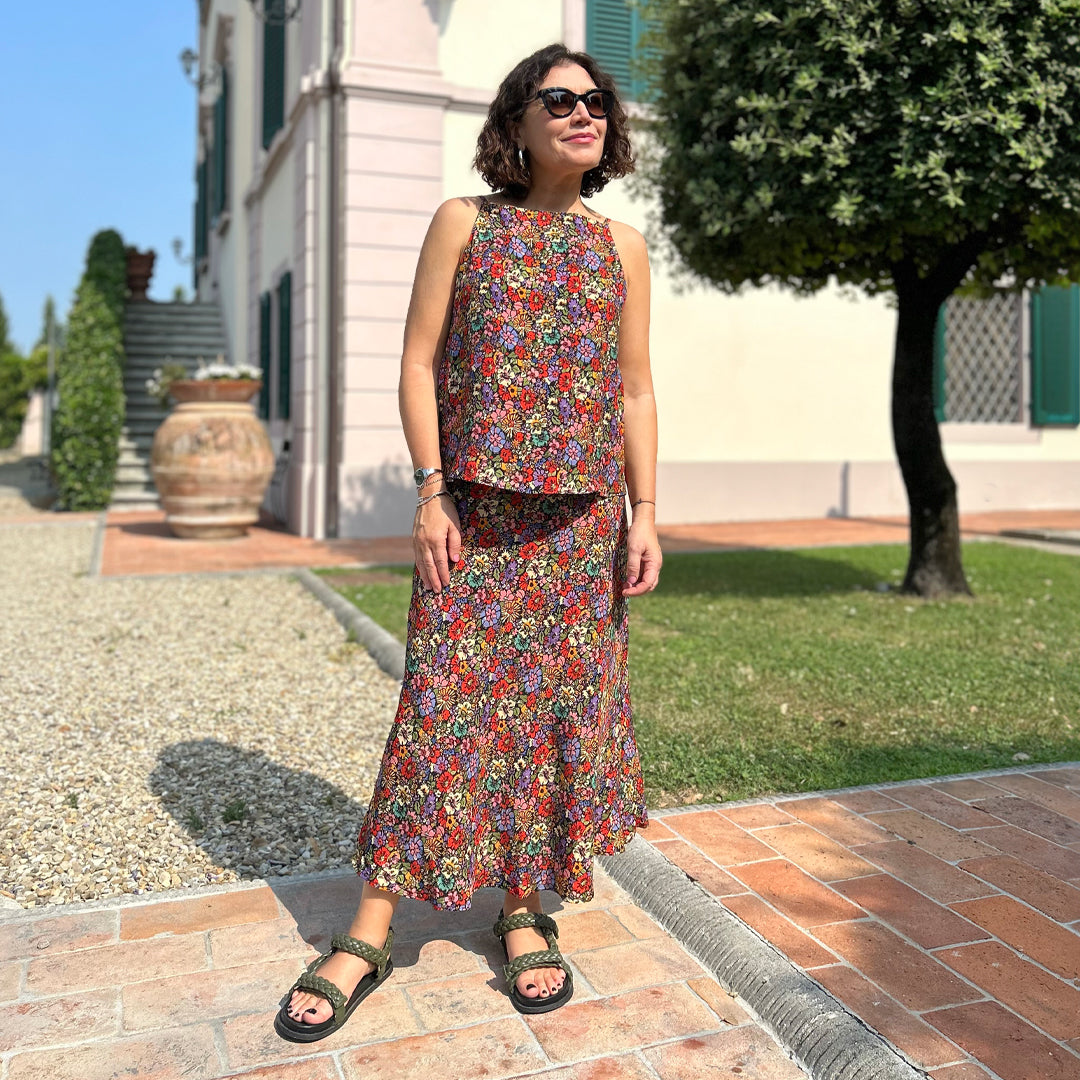 Evie Bias Skirt Pattern - Main Image