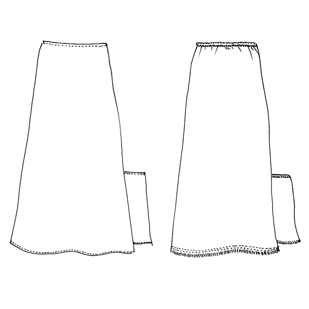 Midi Skirt A Line Skirt Template Bias Cut Midi Skirt Pattern Free Sati