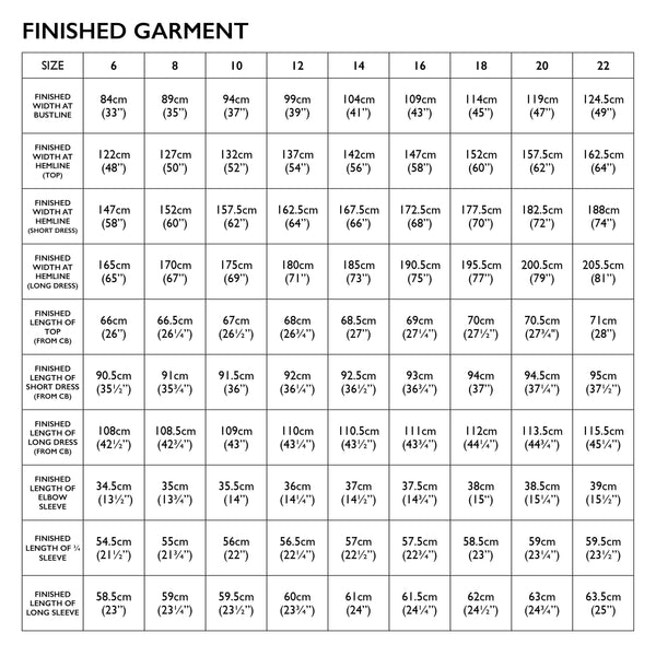 Frankie Top/Dress Pattern