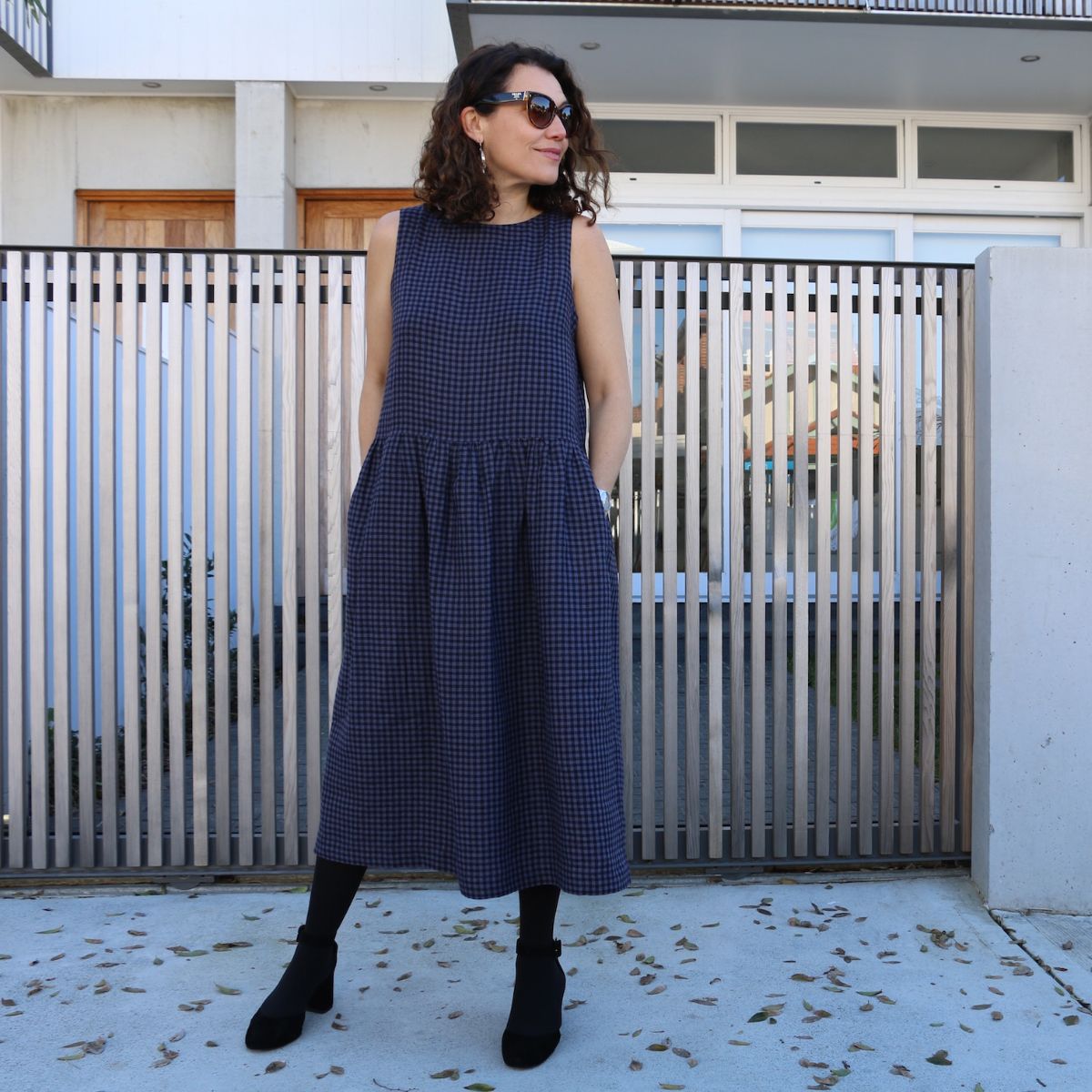 Felicia Pinafore Dress Pattern Felicia Pinafore Dress Pattern
