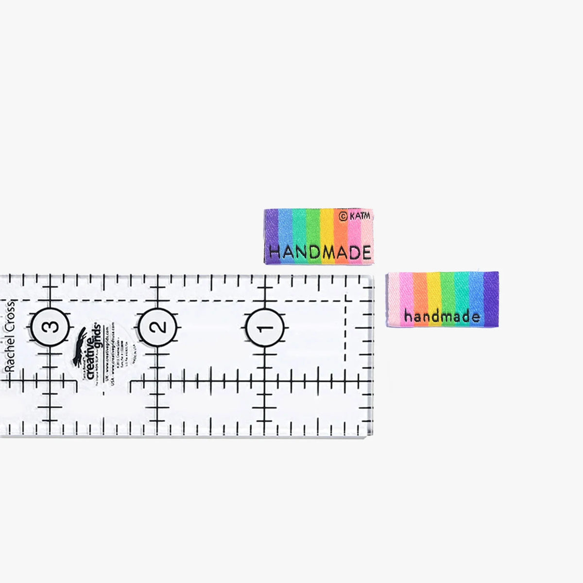 Side Label Material KATM Woven Side Labels -