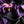 Remnant of Tuyo Orchid Silk Satin - Panel Print