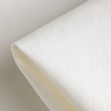 Scano Ivory Stretch Brushed Cotton