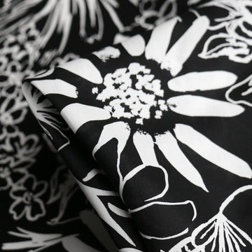 Studio Florals Black - Liberty Tana Lawn