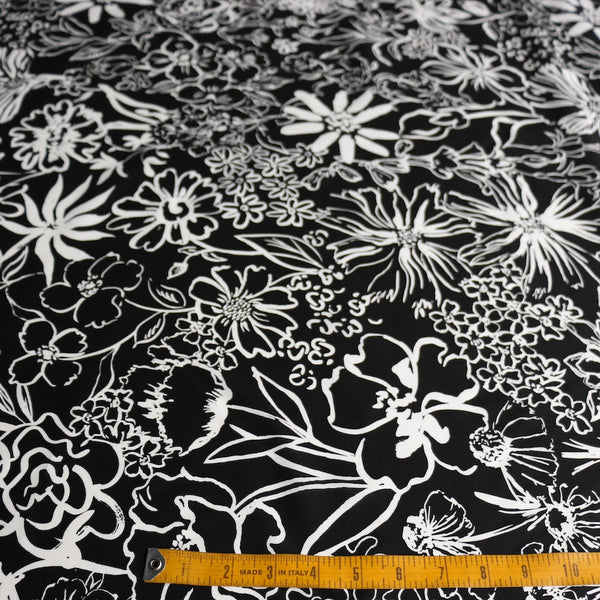 Studio Florals Black - Liberty Tana Lawn
