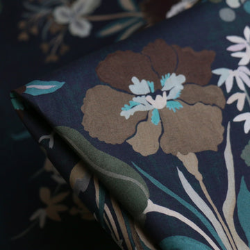 Kanazawa Lake Ink/Khaki - Liberty Tana Lawn