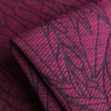 Nova Jacquard Garnet