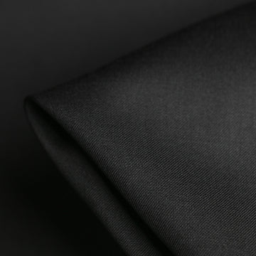 Signore Giorgio Black Wool Suiting