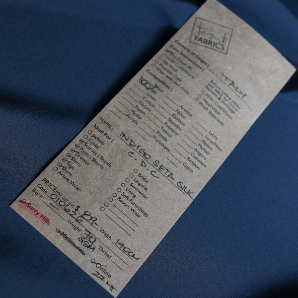 Indigo Seta Silk CDC