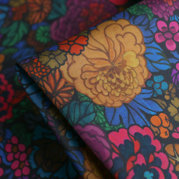 Heritage Garden Magenta/Multi - Liberty Tana Lawn™