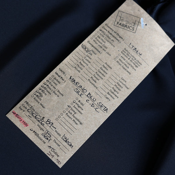 Marino Blu Seta Silk CDC
