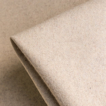 Cresswick Cream Felted Wool/Viscose