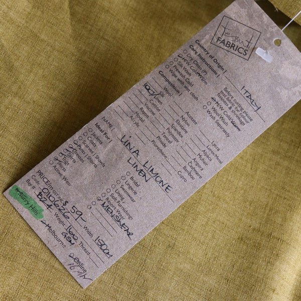 Lina Limone Linen