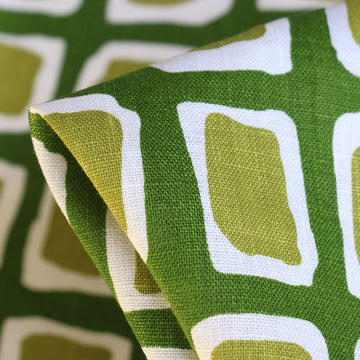 Rigon Verde Printed Linen