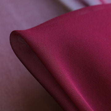 Merlot Silk Georgette
