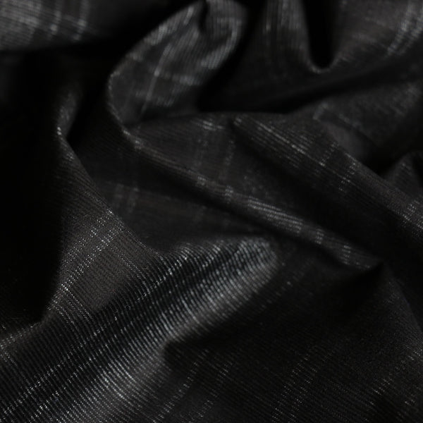 Aiko Black/Grey Corduroy