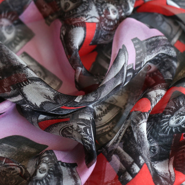 Piero's Cups Silk Chiffon