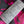 Magenta Floral Black/Fuchsia Silk Georgette